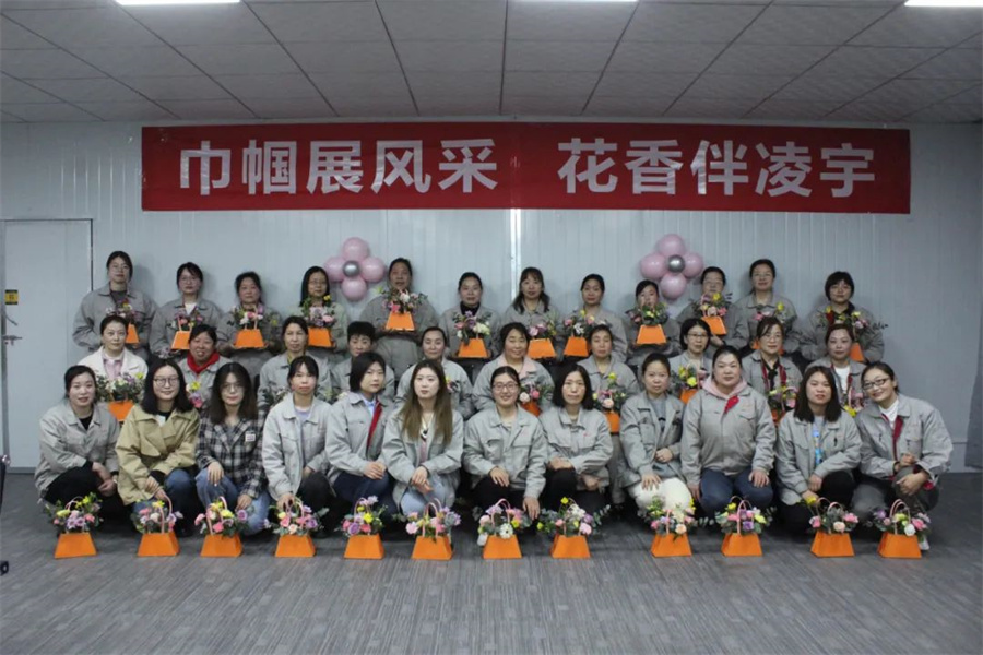 玫瑰亦鏗鏘，凌宇女工有力量！